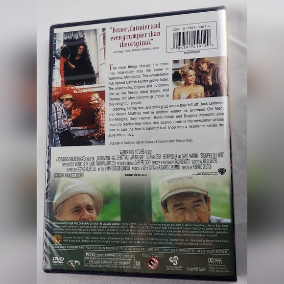 🎄 DVD Set of 3, Grumpy Old Men 1&2 and The Cheap Detective, Comedy - Picture 4 of 7